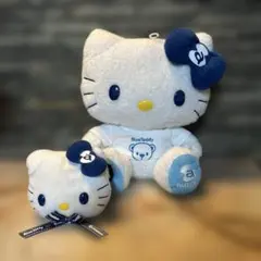 ハローキティ 『a-nation」ブルーテディコラボぬいぐるみ 2体セット