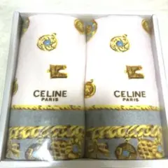 【未使用】CELINE セリーヌタオルセット ギフトカード付き