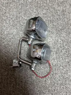 12V ヘッドライト 最小 スクエア 四角 ハーレー チョッパー - メルカリ