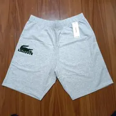 LACOSTE グレー ラウンジウェア ショートパンツ