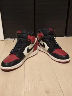 NIKE AIR JORDAN 1 RETRO HIGH OG BRED TOE