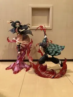 鬼滅の刃 フィギュアーツzero竈門炭治郎 竈門禰豆子 フィギュア 2体セット