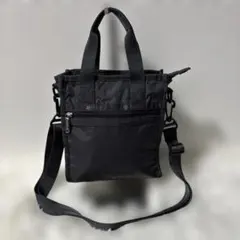 【未使用級】レスポートサック MINI N/S TOTE グレー 2way
