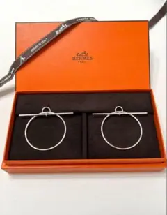 HERMES エルメス　フープピアス　《ループ》MM シルバーのサムネイル