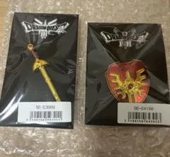 ドラゴンクエストⅠ&Ⅱ ドラゴンクエスト1&2 HD2D ロトの剣　盾　ピンズ