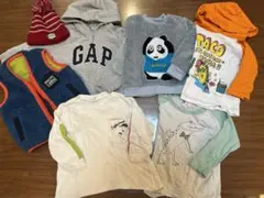 子供服　まとめ売り　100㎝　110㎝　パーカー　ニット帽　ロンT GAP