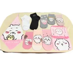 ちいかわ しまむら 靴下 ハンカチ タオル セット