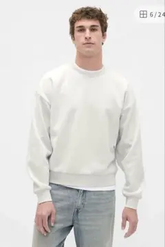 GAP グレー ヴィンテージソフト スウェットシャツ　Sサイズ