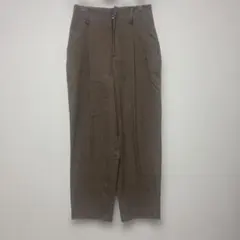 zara スラックス チェック