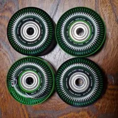 Spitfire F4 101A Radial Slim 53mm 緑/黒