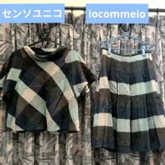 センソユニコ Lucrucaジャケット未使用 センソユニコ Lucruca デニムジャケット ノーカラー ワッペン付き