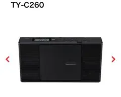 TOSHIBA TY-C260 CDプレイヤー　ラジオ　ブラック