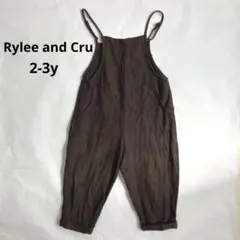 Rylee and Cru ライリーアンドクルーリネンサロペット　2-3y