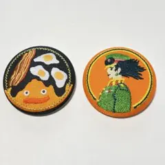 ハウルの動く城 バッジ キーホルダー】ジブリ/ハウルの動く城/缶バッジ