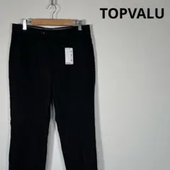 新品 トップバリュ メンズ ビジネススラックス 76 ブラック ストライプのサムネイル