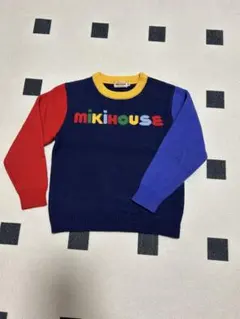 Mikihouse カラフルニットセーター 120 ウール