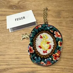 未使用に近い　FEILERハイジアンティーク チャームポーチのサムネイル