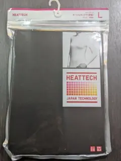 未開封 ヒートテック タートルネックT 長袖 ブラック 女性 Lサイズ ユニクロ