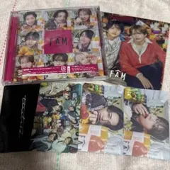 timelesz FAM 通常版のみ トレカ 菊池＆橋本・佐藤＆猪俣1枚ずつ