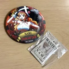 ONE PIECE ナミ　缶バッジ　手配書キーホルダー　グッズセット