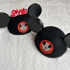 ディズニー　ファンキャップ　イヤーハット ミッキー　ミニー　帽子　セット