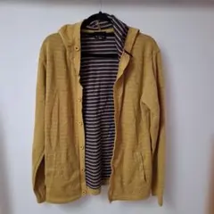 TK MIXPICE イエロー フード付きパーカー L