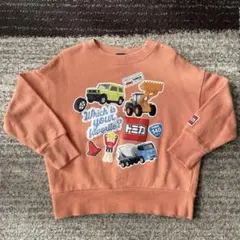 グリーンレーベル トミカ スウェット 110