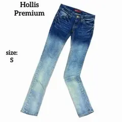 レディース スキニーデニム グラデーション ストレッチ ローライズ S ジーンズ