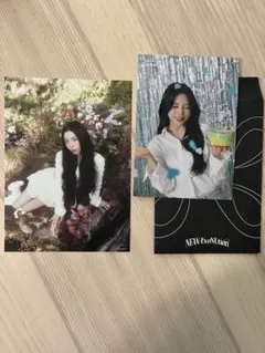 NiziUマヤNEWEvolutionトレカ、GOODGIRL ビジュアルカード