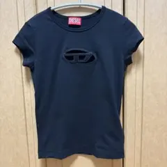 DIESEL ロゴエンボス 半袖Tシャツ ブラックのサムネイル