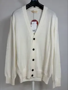 新品 BEAMS（ビームス） メンズM 日本製 ウール100% カーディガン