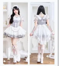 Malymoon チュールミーセパレートメイドキャット メイド服 コスプレ 猫