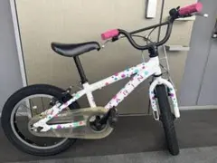 MARIN 子供用自転車 16インチ ホワイト ドット柄 - メルカリ