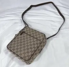 本日限定！GUCCI GG柄 キャンバス　ショルダーバッグ