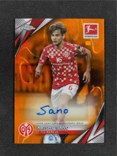 2024/25 Topps ブンデスリーガ 佐野海舟 マインツ 直筆サイン/25