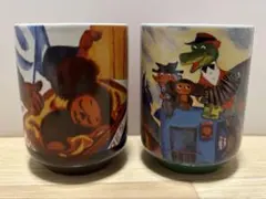 チェブラーシカ 湯のみ コップ 2点セット 食器