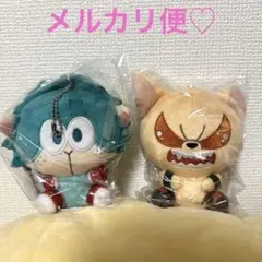 僕のヒーローアカデミア アニマルぬいぐるみ　デクシープ　バクドッグ　セット
