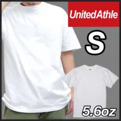 ユナイテッドアスレ 新品未使用 5.6oz 無地 半袖Tシャツ ホワイト Sのサムネイル