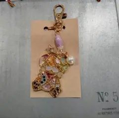 犬のキーホルダー レジン ハンドメイド