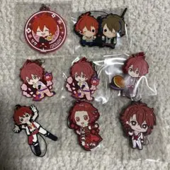 七瀬陸　ラバーストラップセット