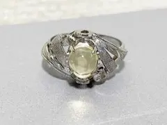 【極美品】ムーンストーン　アンティーク　リング　シルバー　指輪