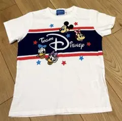 DisneyTシャツ⭐︎120 白　ディズニーリゾート限定Tシャツ