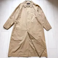 AD1988✨トリココムデギャルソン　ステンカラーコート　バルマカーン　ベージュのサムネイル