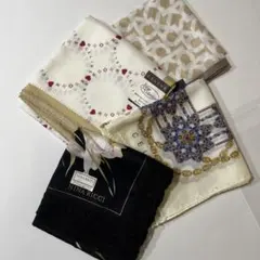 大判ハンカチ&小判セット４枚セットNINA RICCI CELINE他