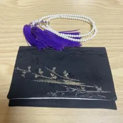 帯・着物リメイク数珠入れ・マルチケース・⑪