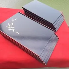 未使用 茶道具 柿合溜塗器据 と柿合溜塗 和敬板 2点セット 元箱 - メルカリ