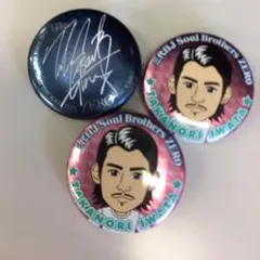 三代目jsoulbrothers 缶バッチ 岩田剛典 ZERO