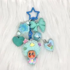 じゃらじゃら キーホルダー トゥインクル｟ミントグリーン｠