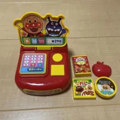 アンパンマン おもちゃ 会計機　レジスター　タッチでpi！　音声機能付き　美品