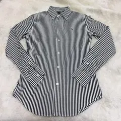Polo Ralph Lauren ストライプ長袖シャツ　M 　ラルフローレン